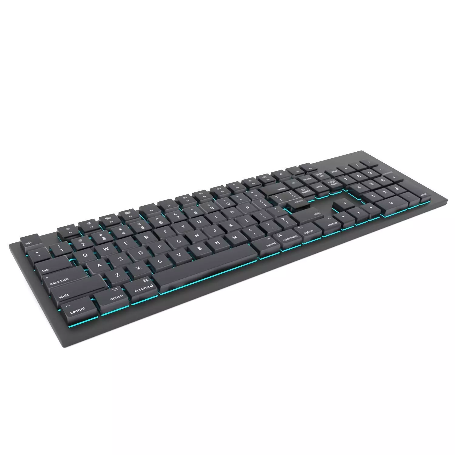 Keyboard full unwrap Low-poly 3D model