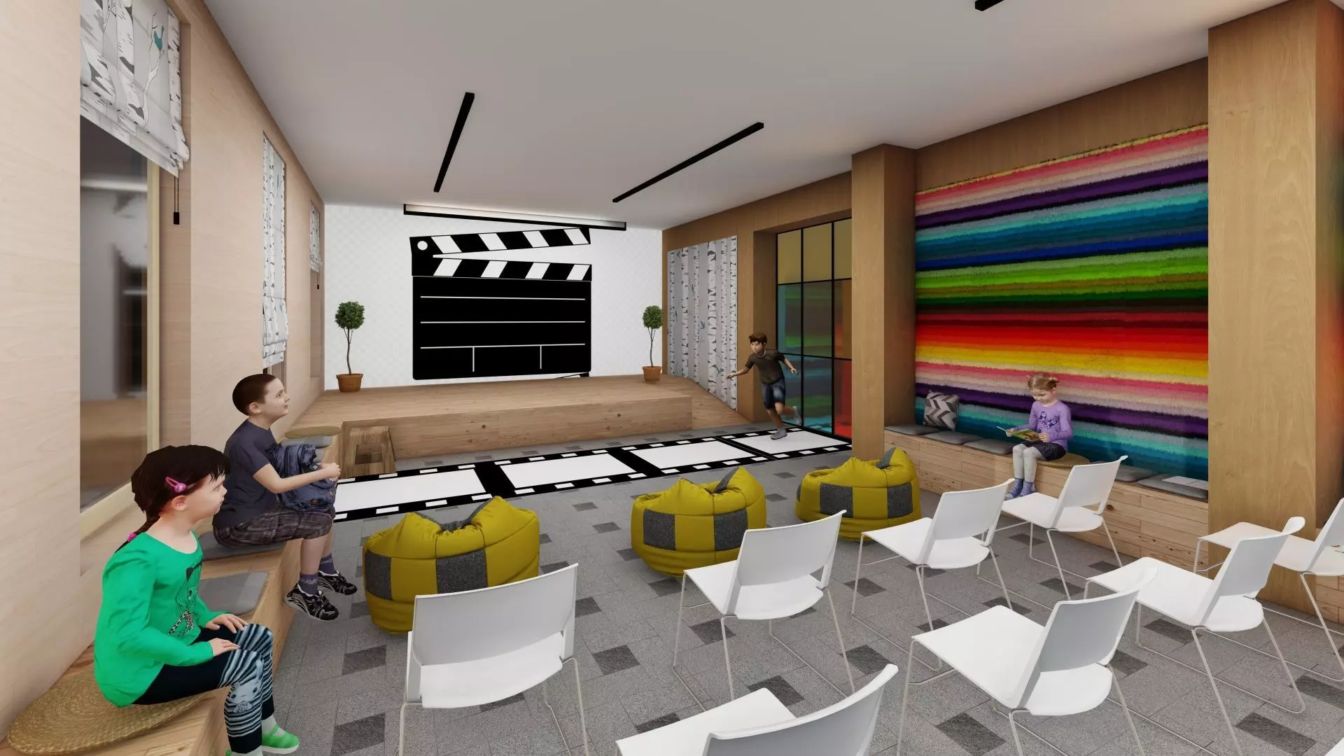 vunnuku cinema room Free 3D model