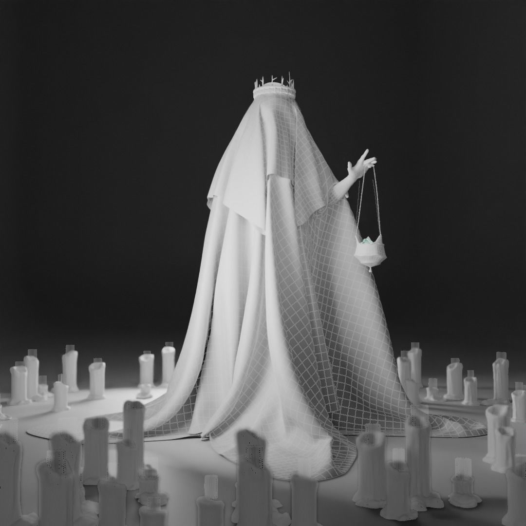 lunatic discpile 3D model_5