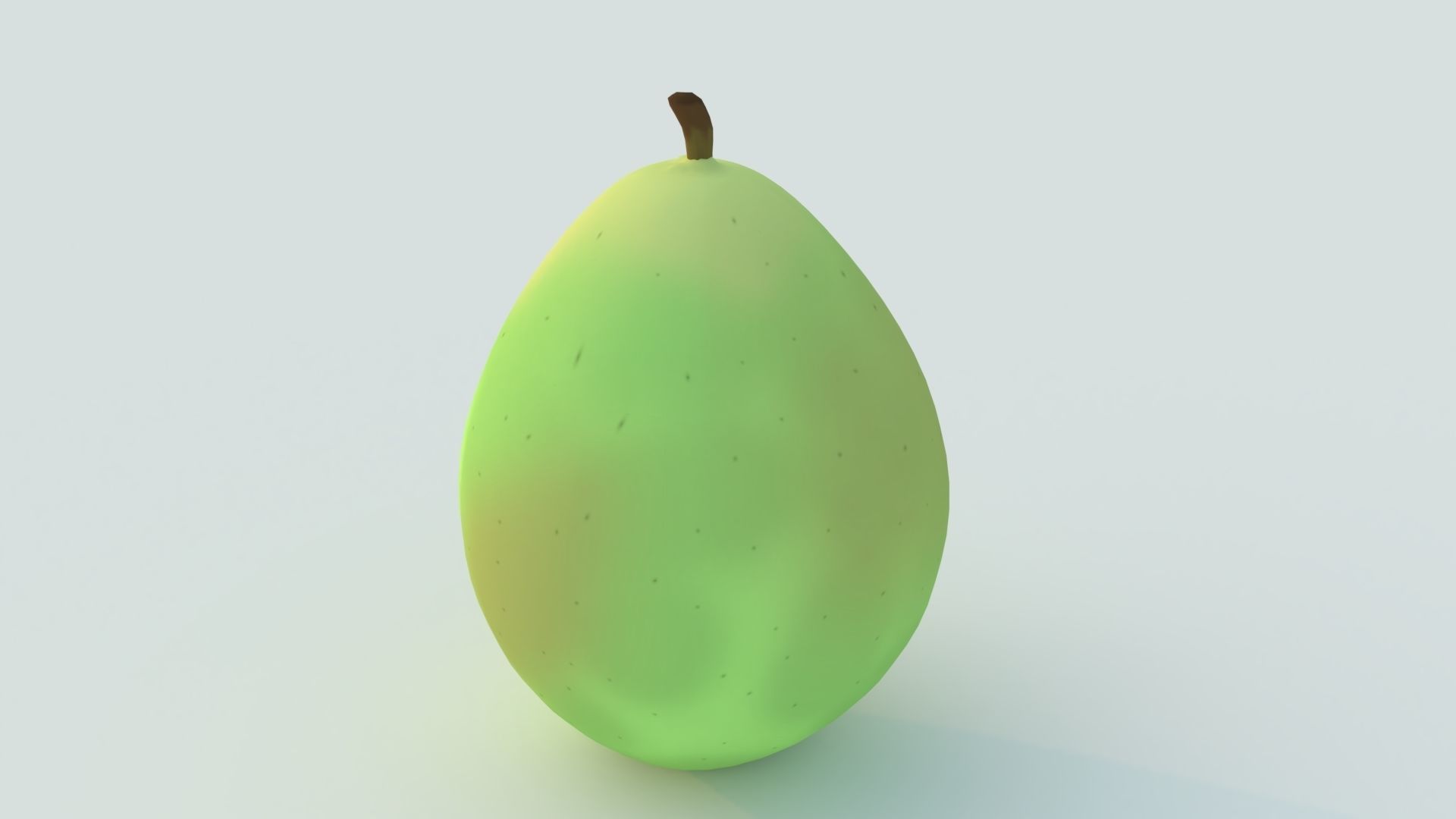 Pear Fruit 3D model_1