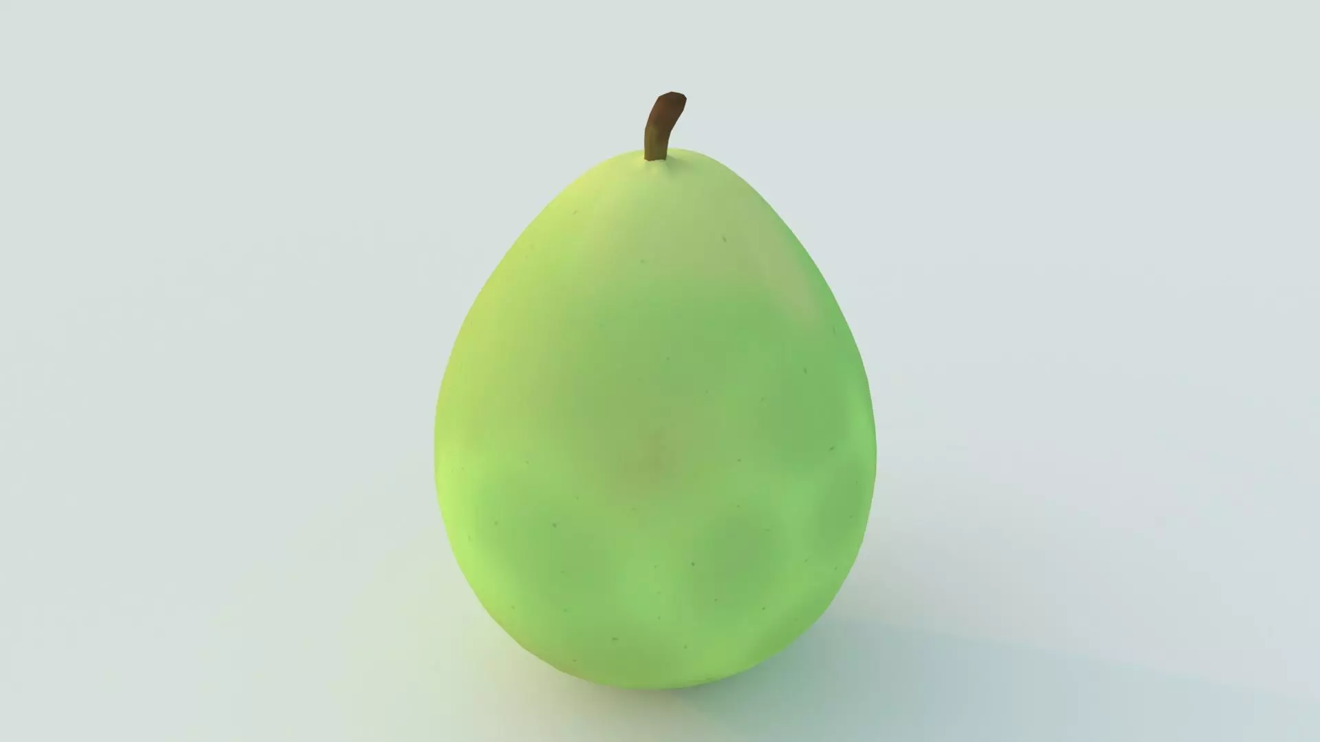 Pear Fruit 3D model_0