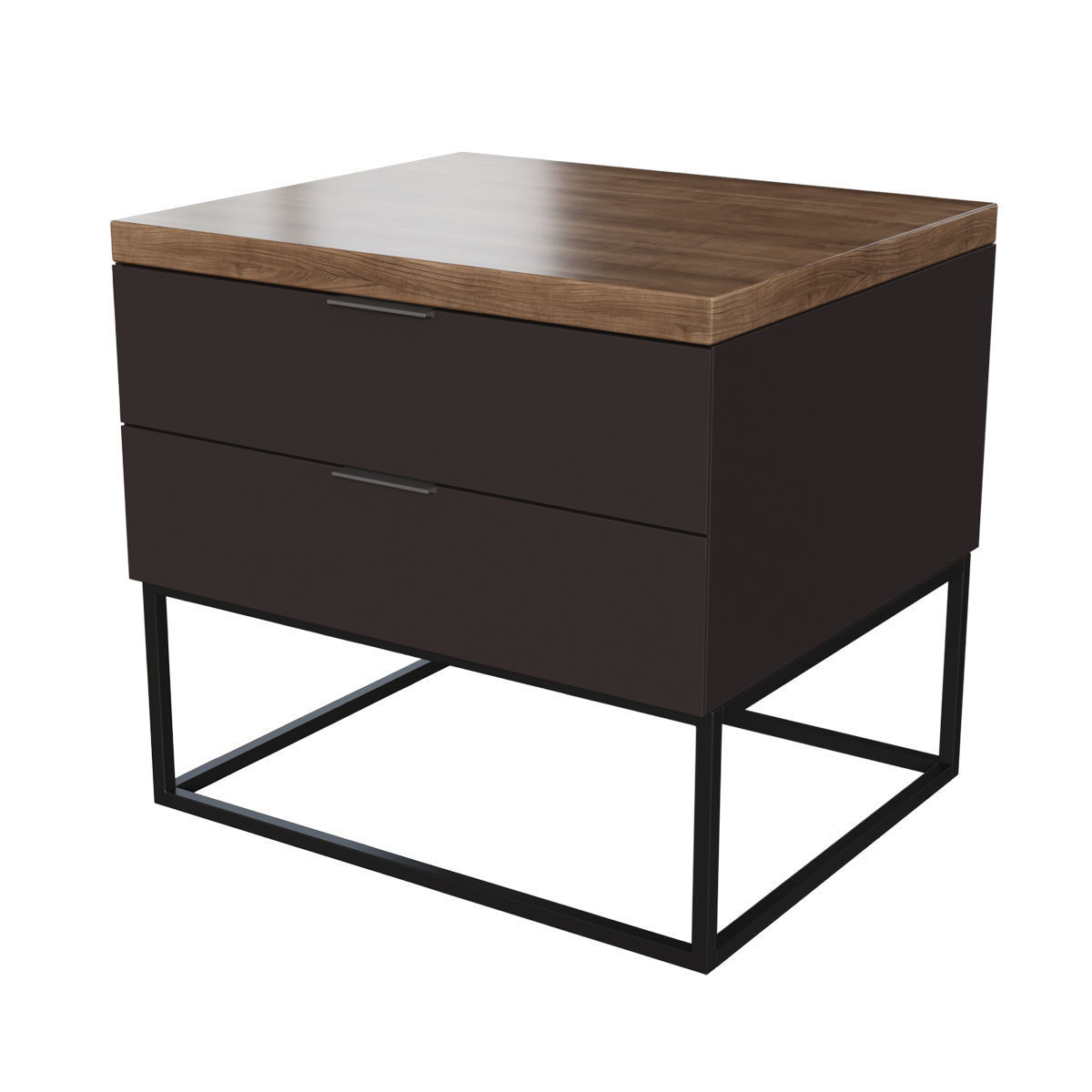 Lehome Nightstand D104 3D model_2