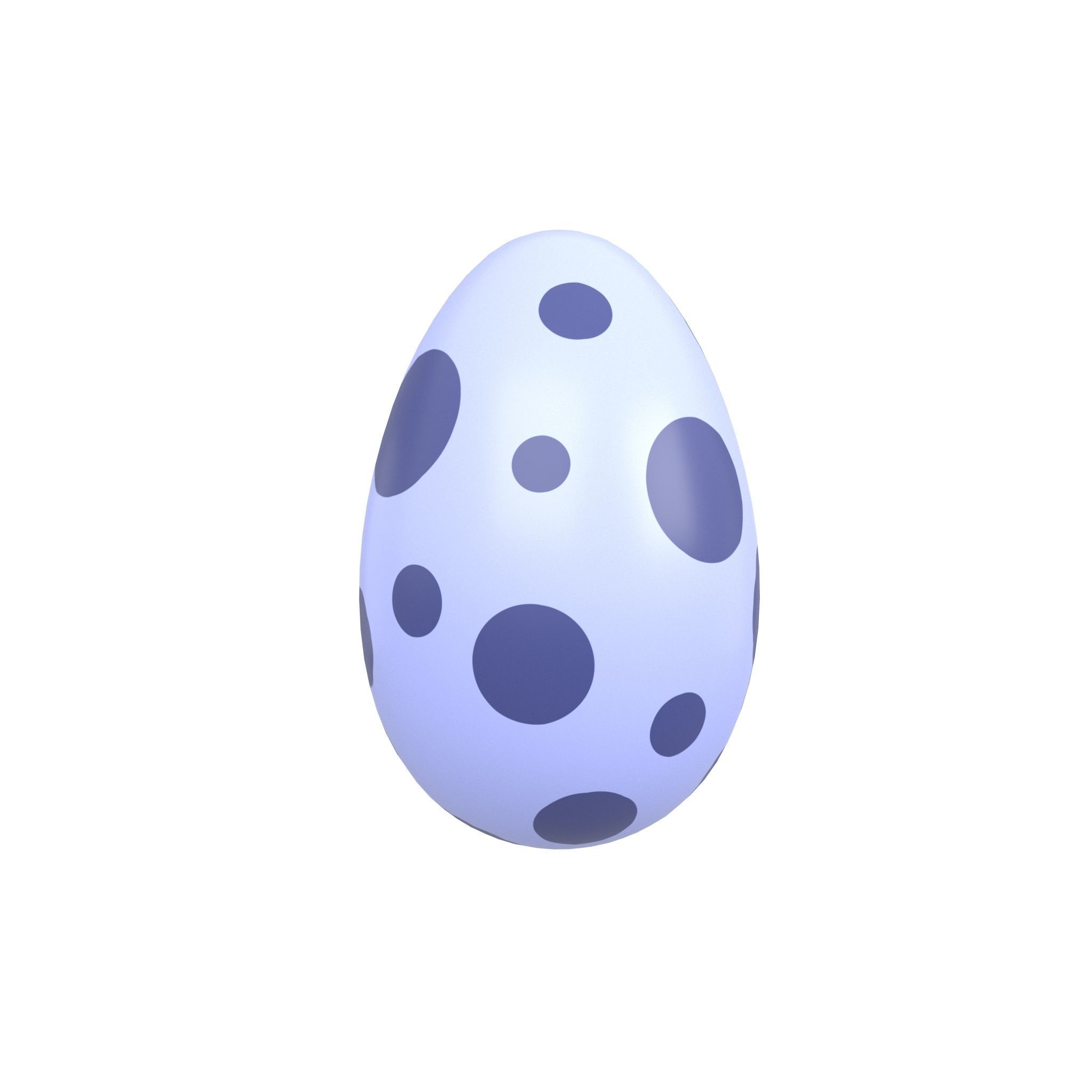 Dinosaur Egg v1 Pack Low-poly 3D model_14