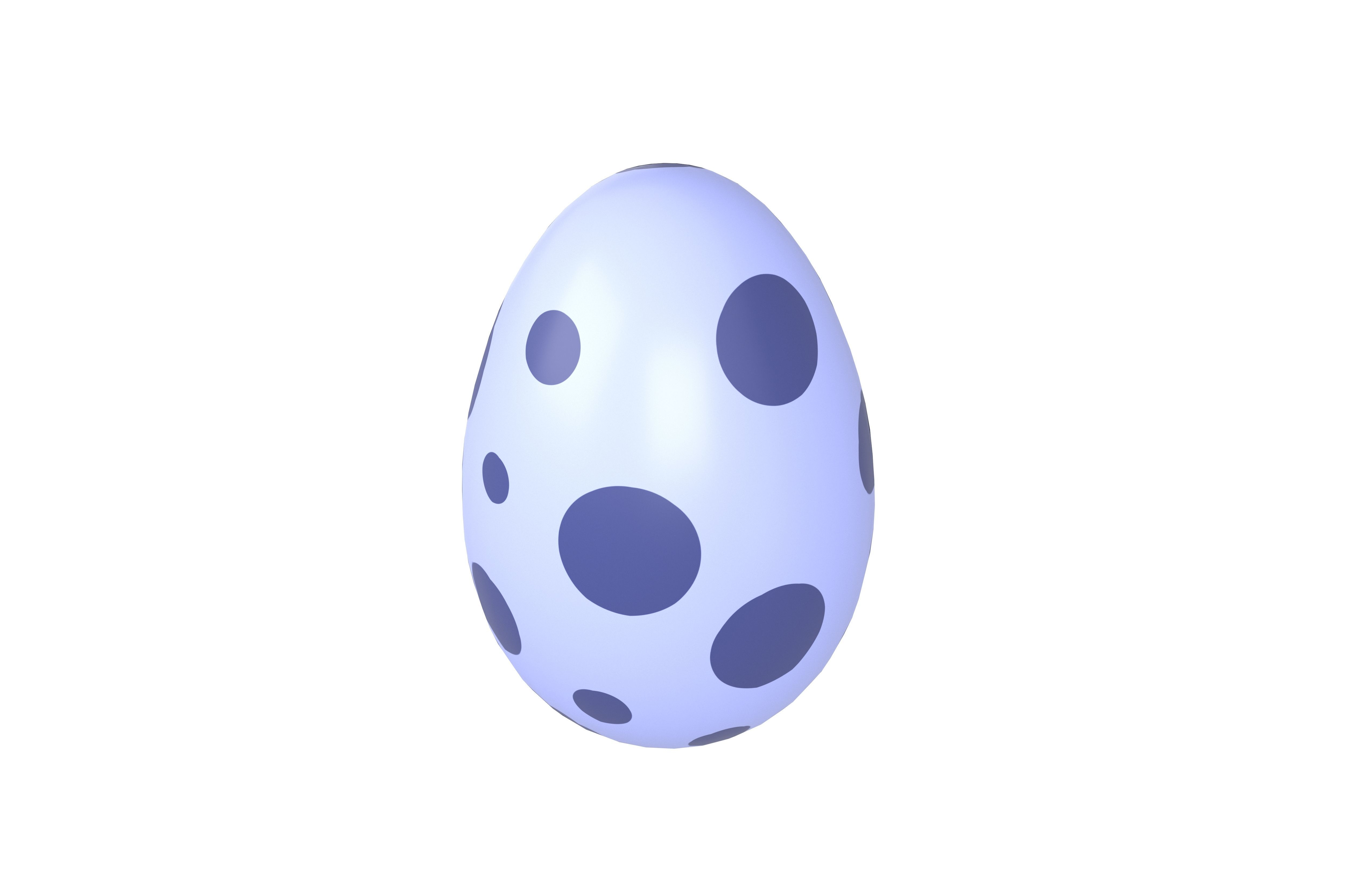 Dinosaur Egg v1 Pack Low-poly 3D model_15