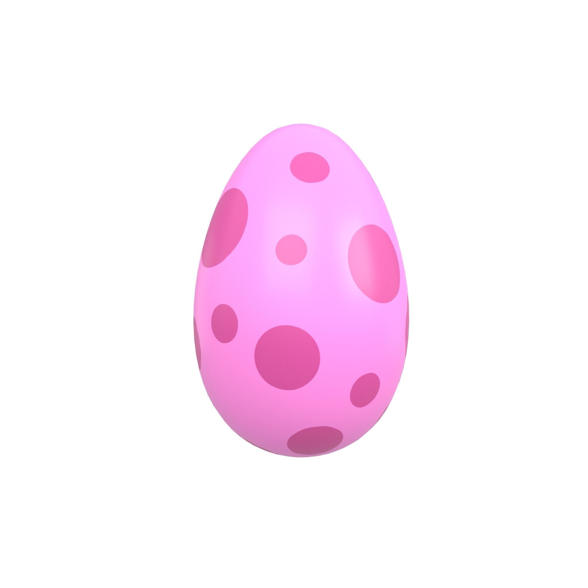 Dinosaur Egg v1 Pack Low-poly 3D model_5