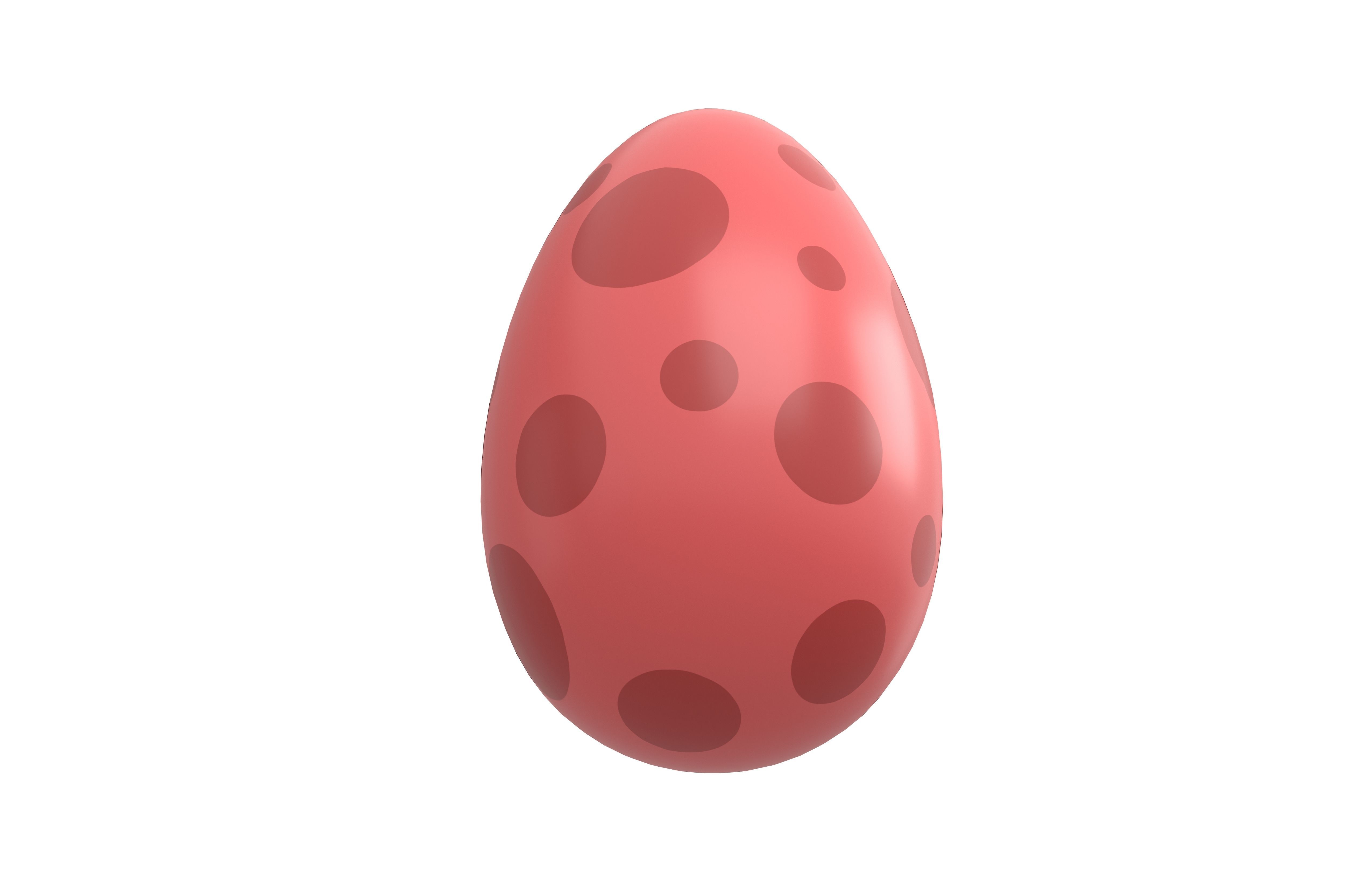 Dinosaur Egg v1 Pack Low-poly 3D model_28