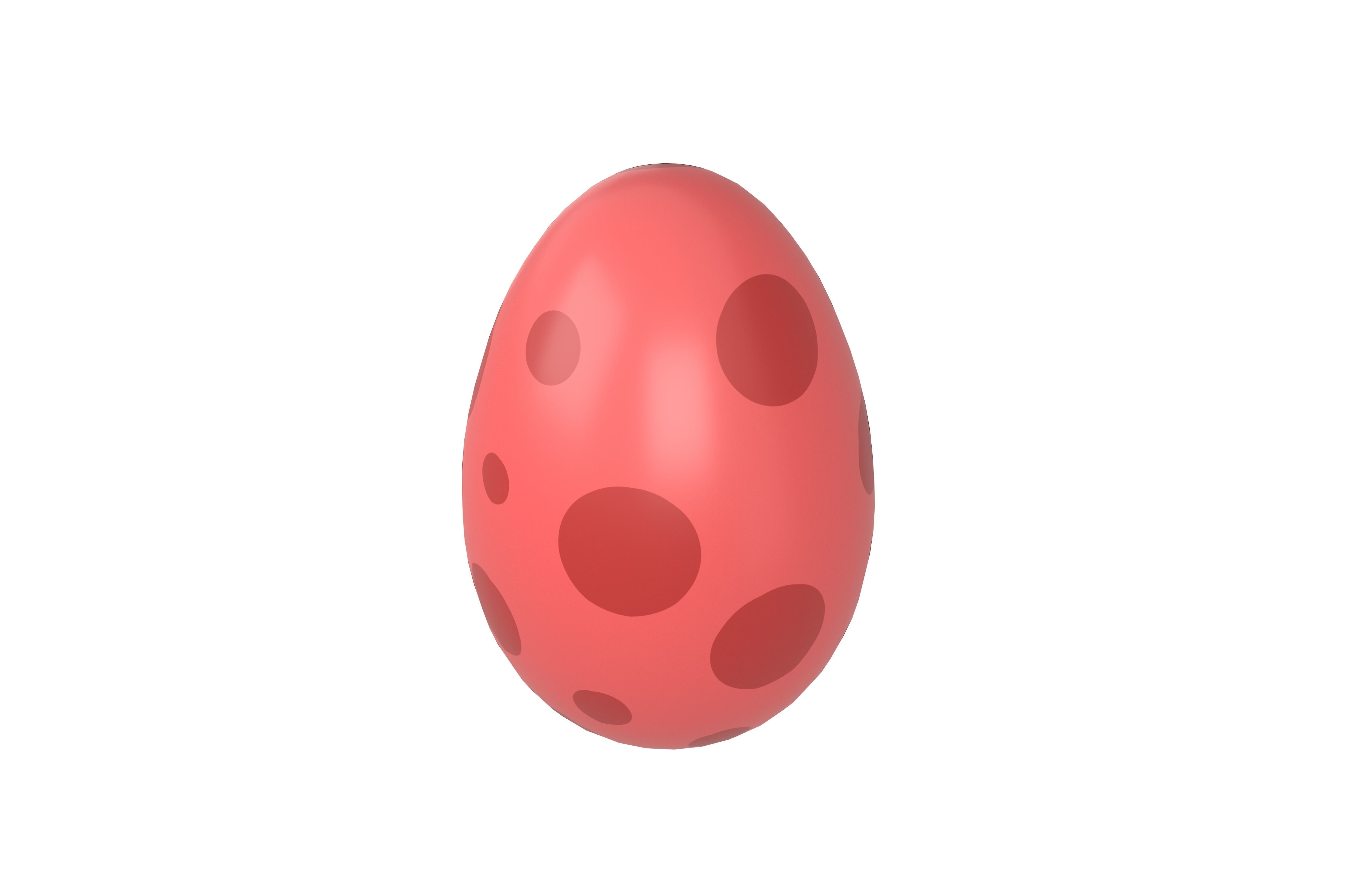 Dinosaur Egg v1 Pack Low-poly 3D model_27