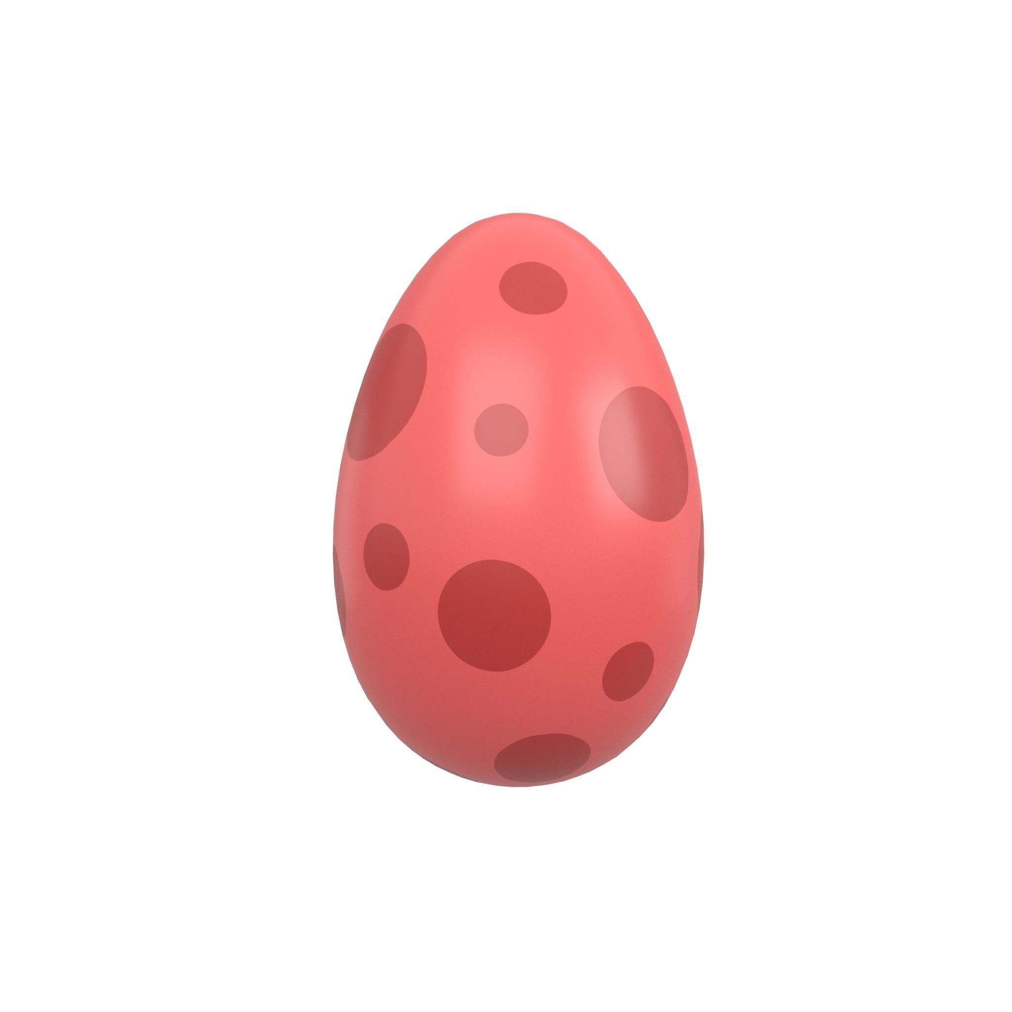 Dinosaur Egg v1 Pack Low-poly 3D model_25