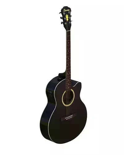 Ibanez Acoustic Guitar MAYA 2020 OBJ