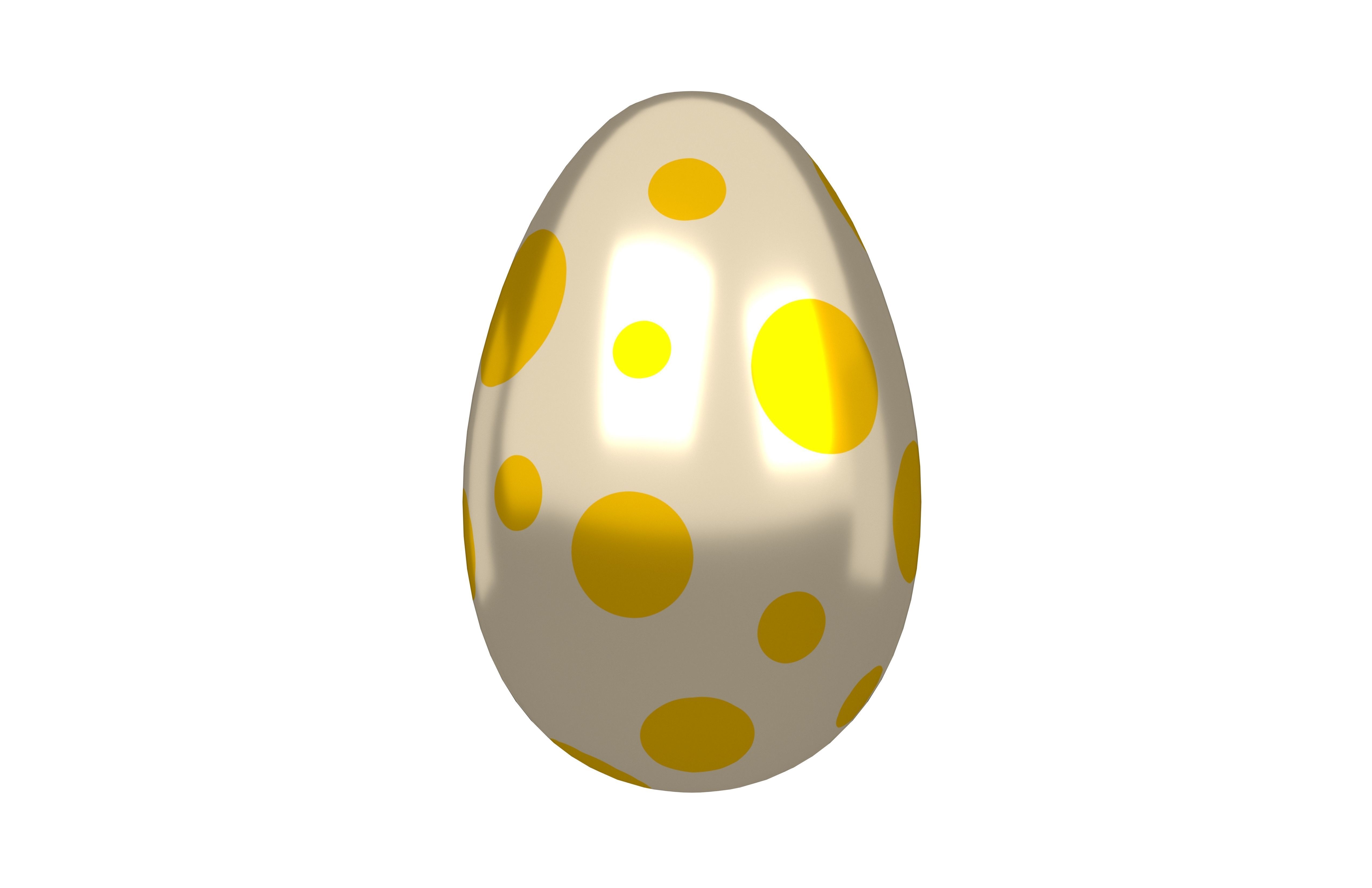 Dinosaur Egg v2 Pack Low-poly 3D model_2