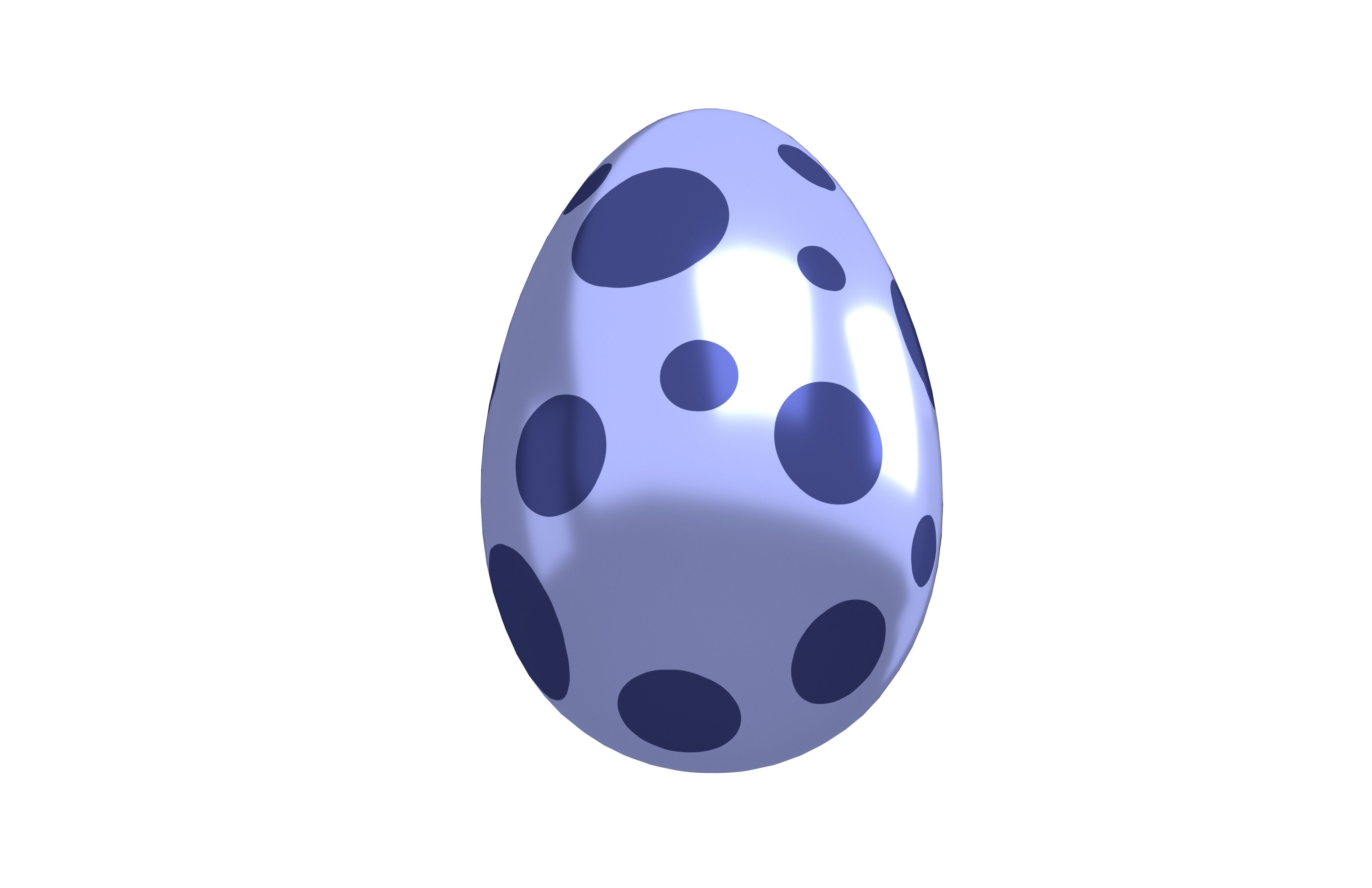 Dinosaur Egg v2 Pack Low-poly 3D model_16