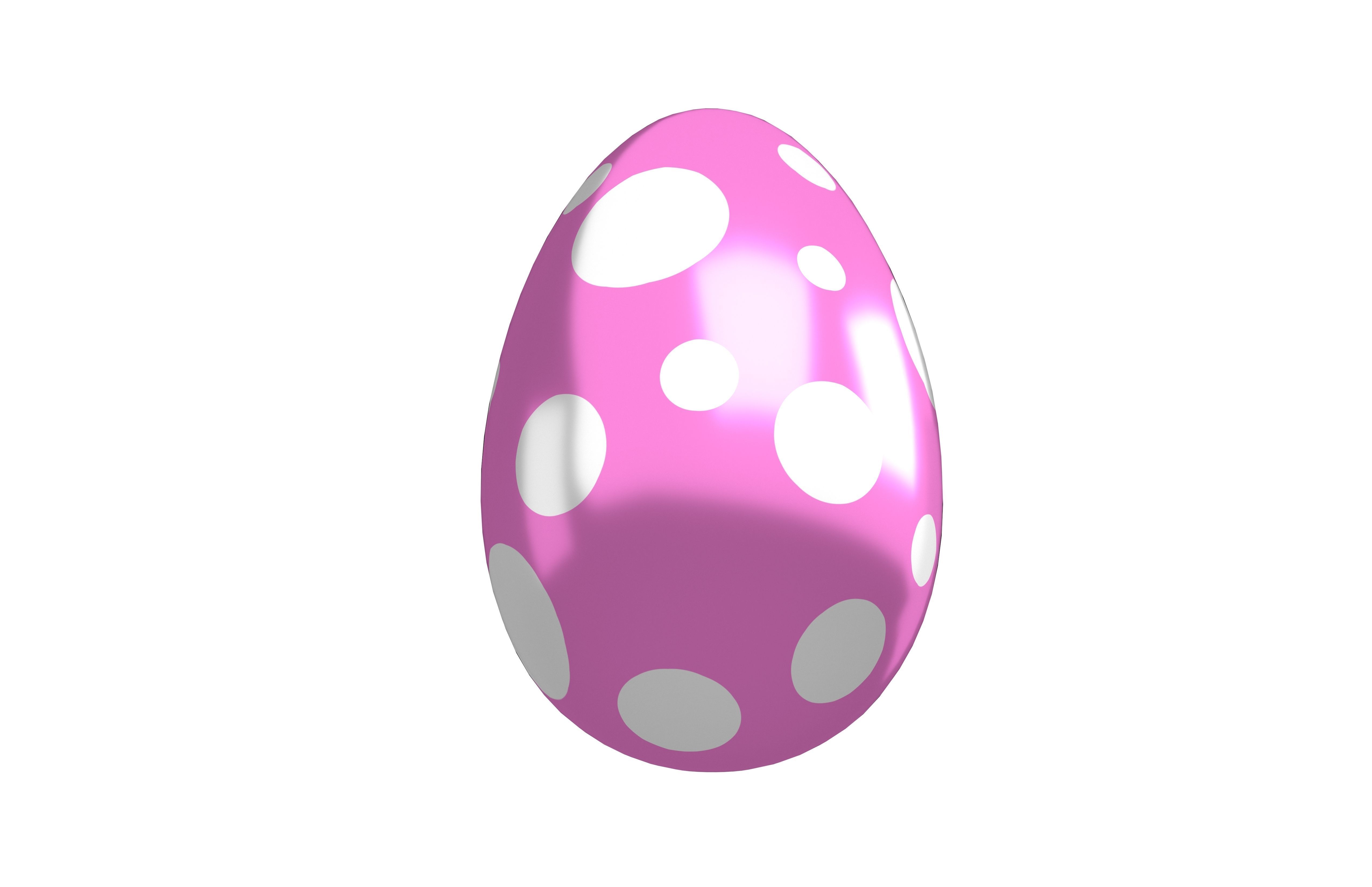 Dinosaur Egg v2 Pack Low-poly 3D model_12