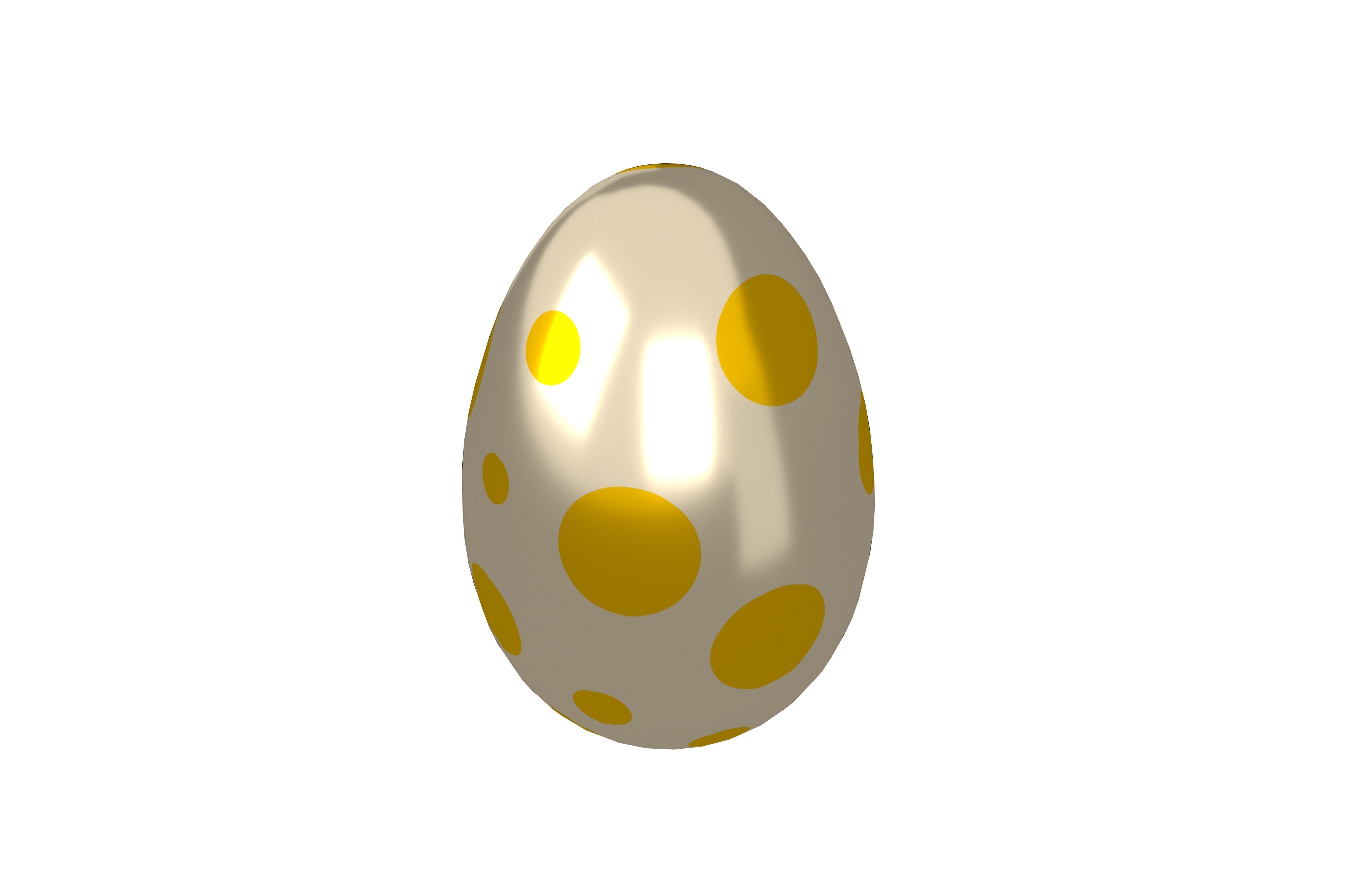 Dinosaur Egg v2 Pack Low-poly 3D model_3