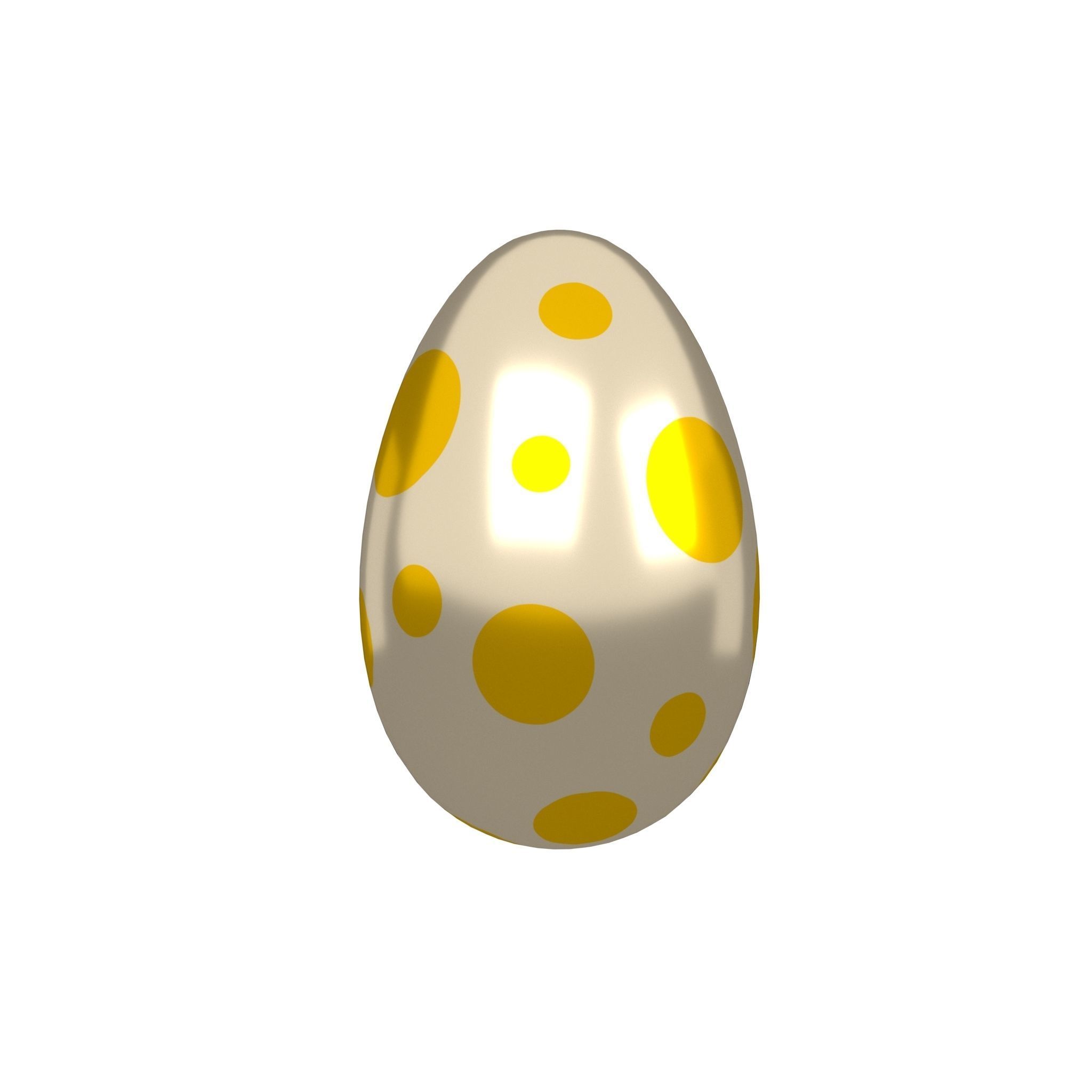Dinosaur Egg v2 Pack Low-poly 3D model_1