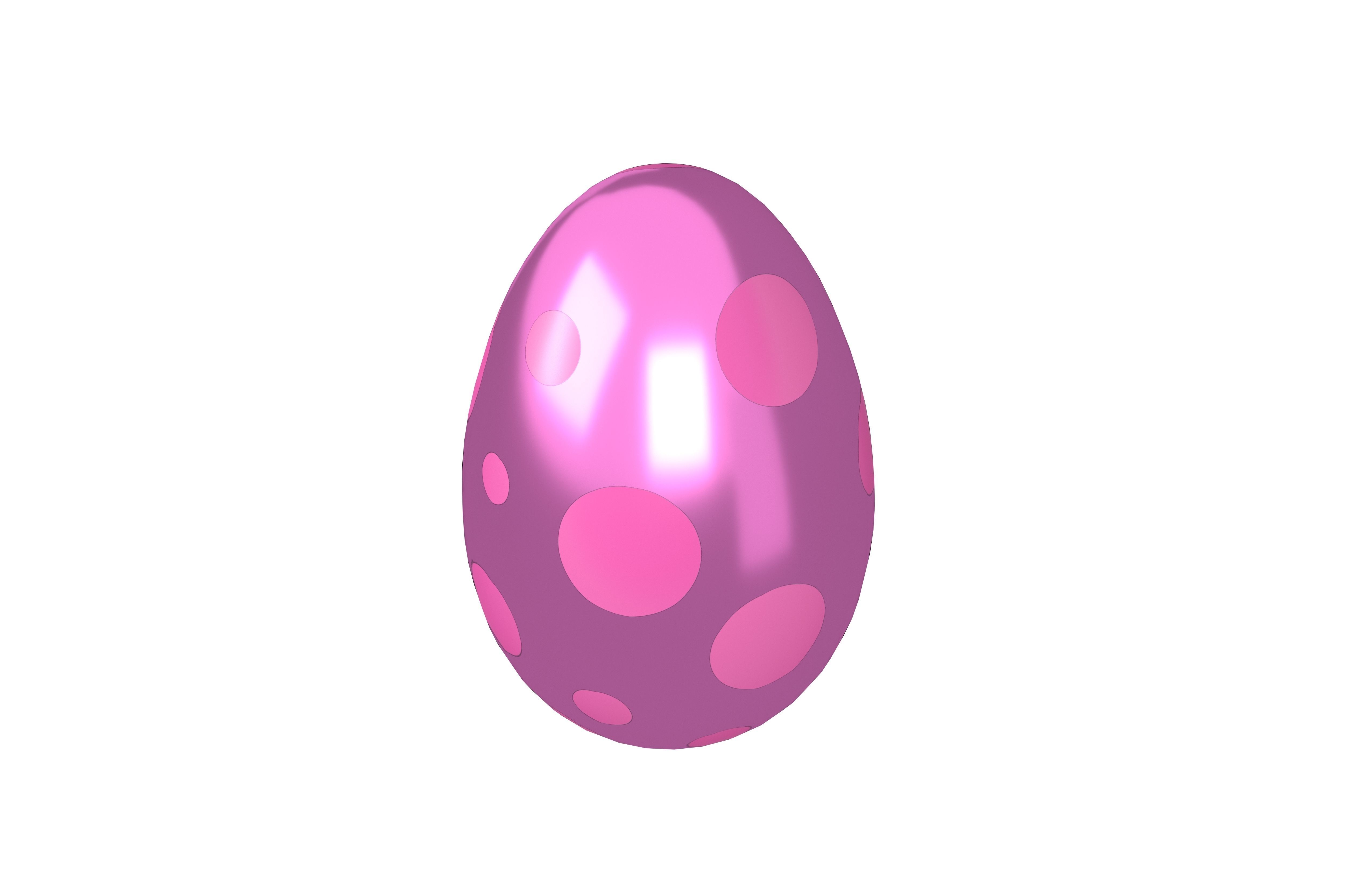 Dinosaur Egg v2 Pack Low-poly 3D model_8