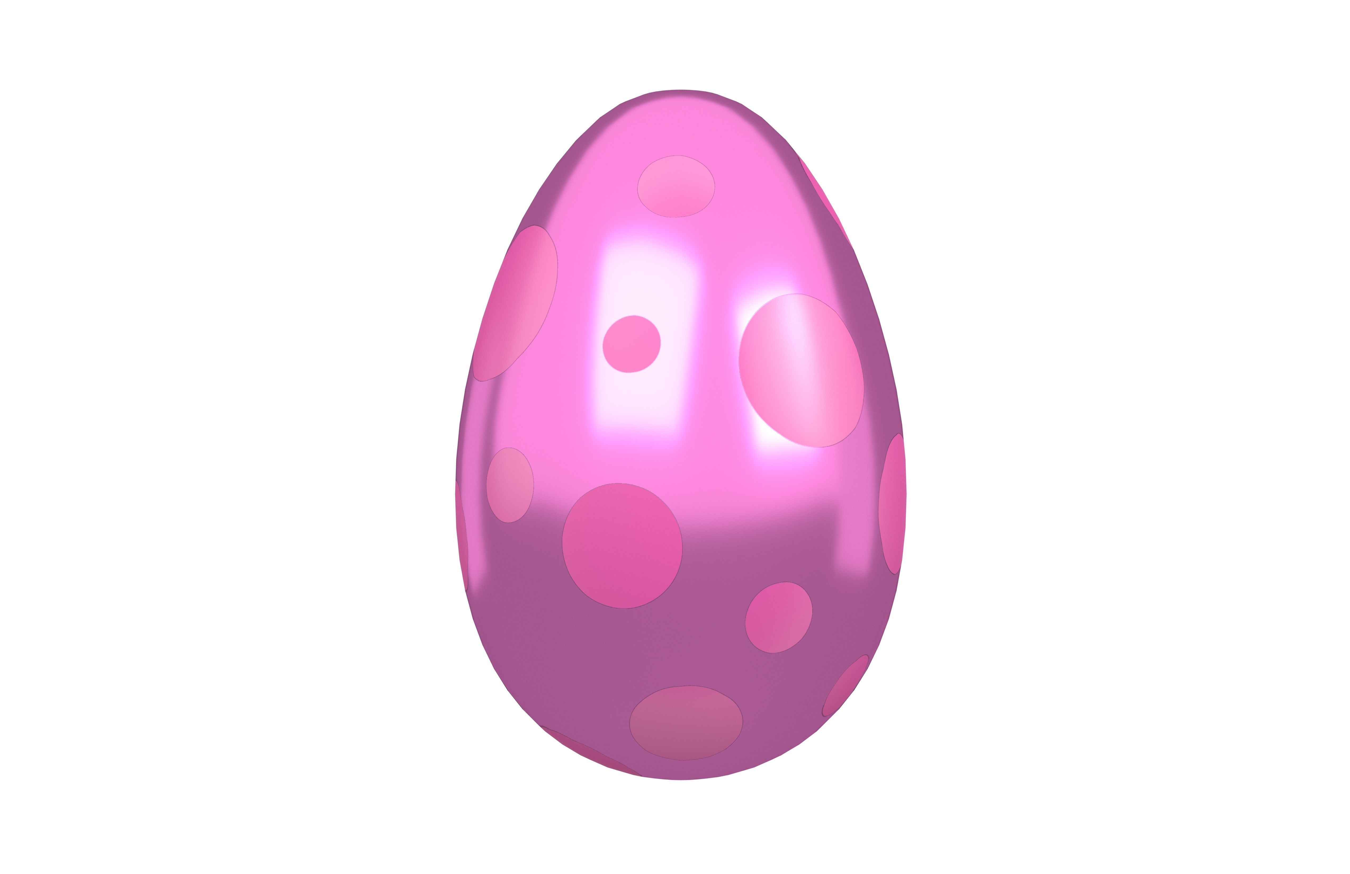 Dinosaur Egg v2 Pack Low-poly 3D model_7