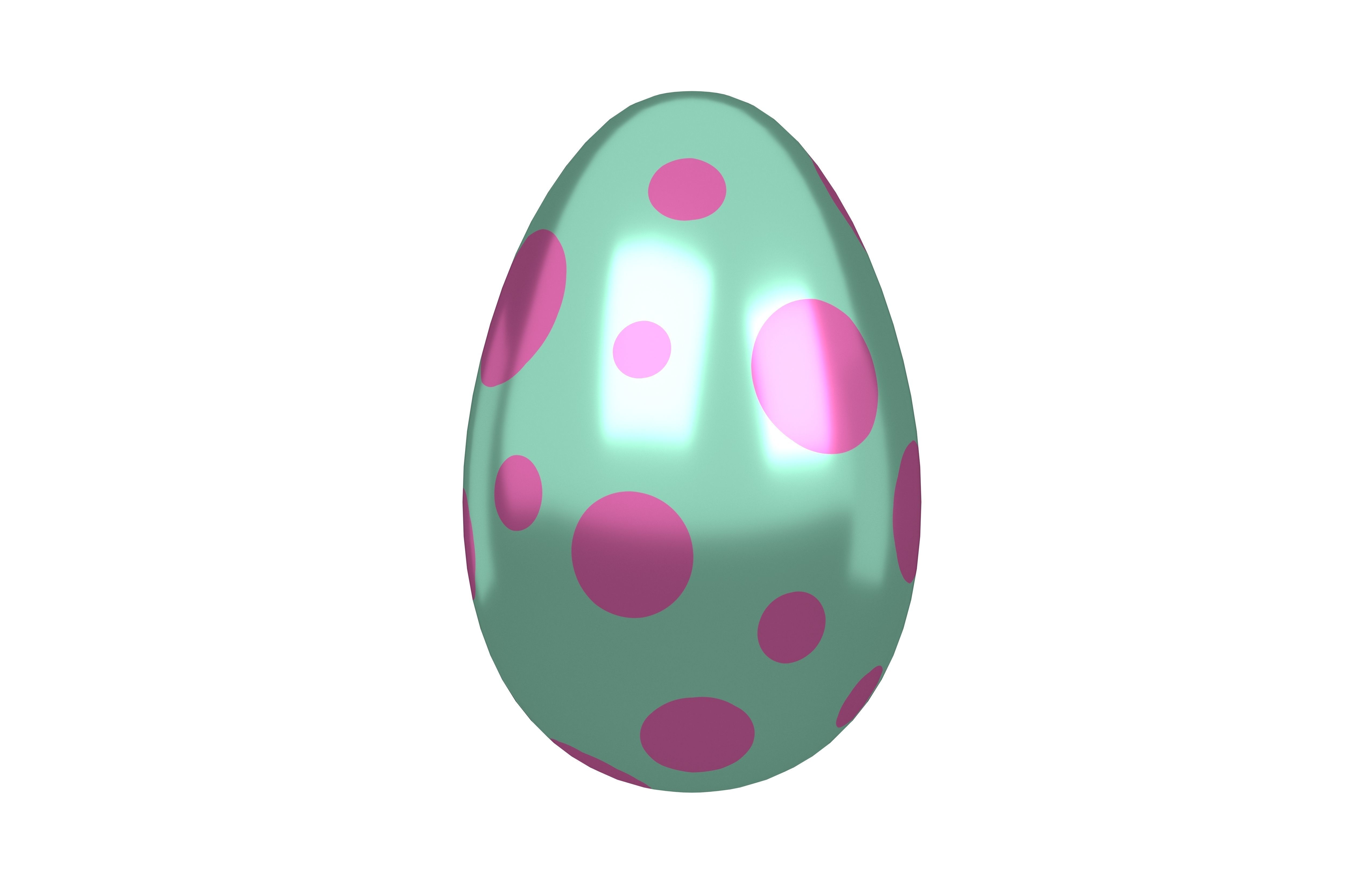 Dinosaur Egg v2 Pack Low-poly 3D model_18
