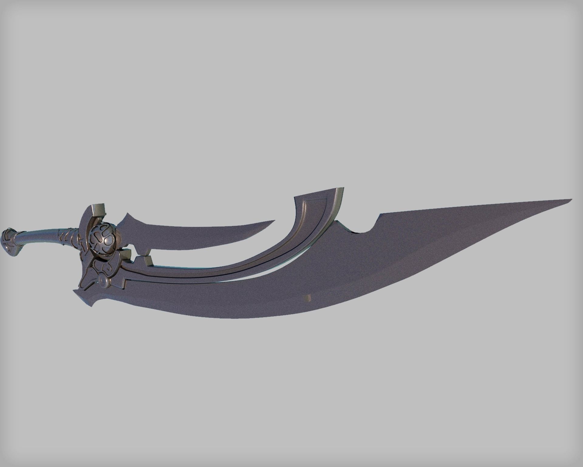 Sci-fi Sword 3D model 3D model_2
