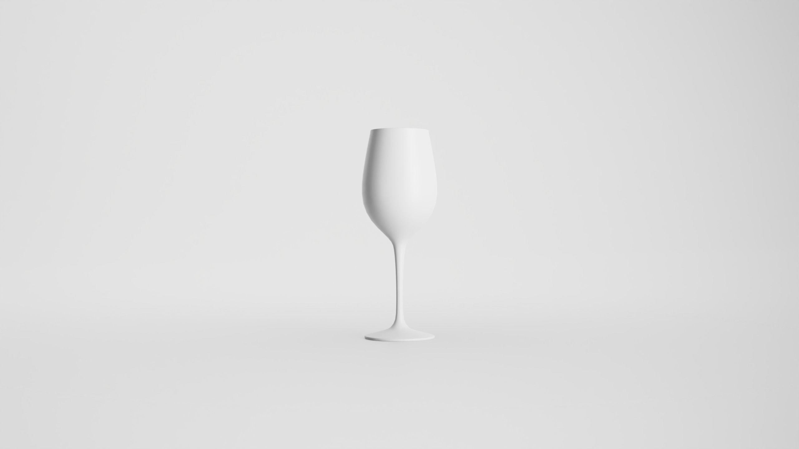 Chianti classico wine glass Low-poly 3D model_8