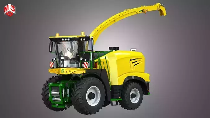 Krone Forage Harvester-without front device 3D model
