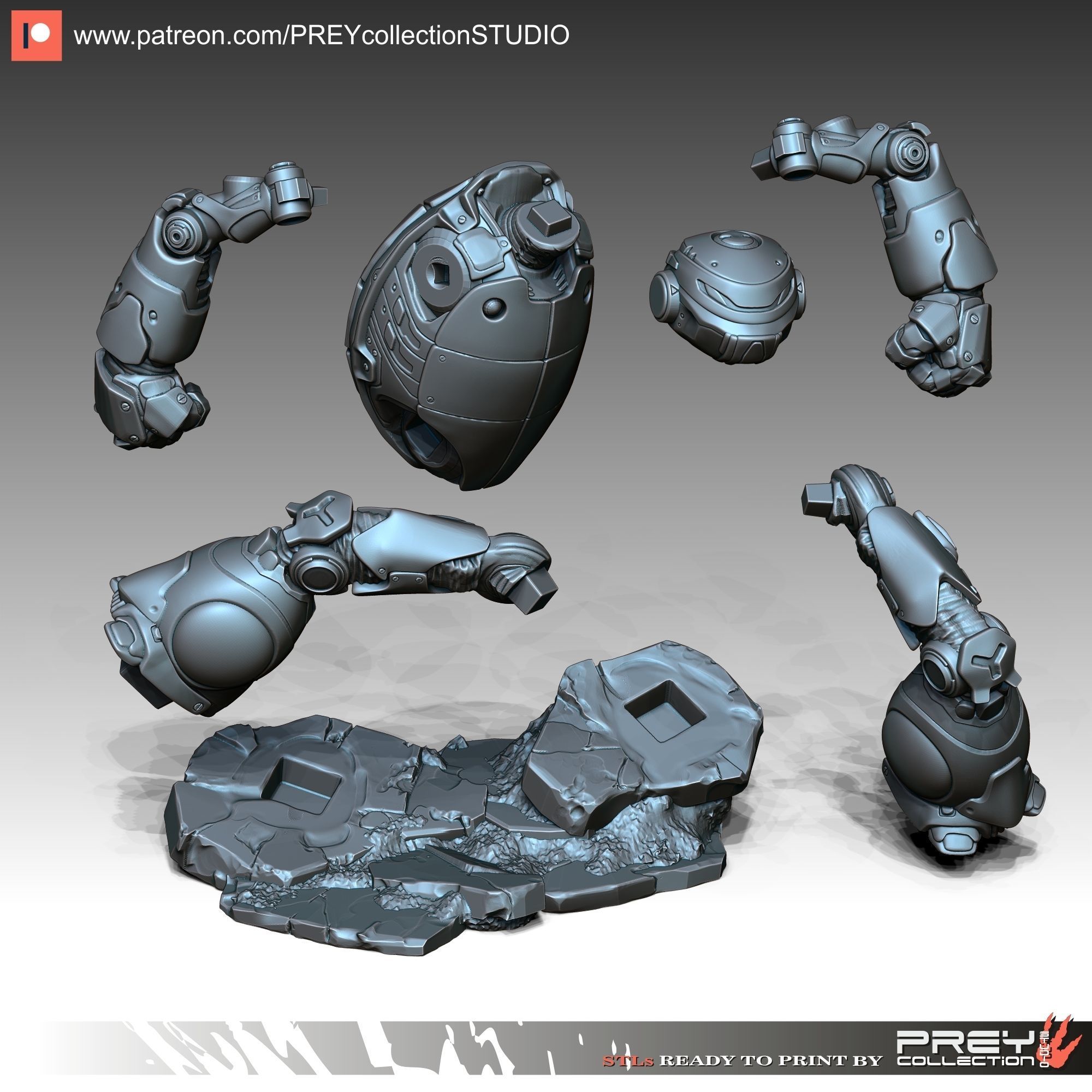 METALHEAD 3D print model_8