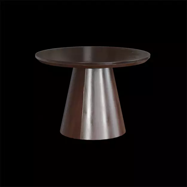 Ophelia Dining Table acacia veneer Low-poly 3D model