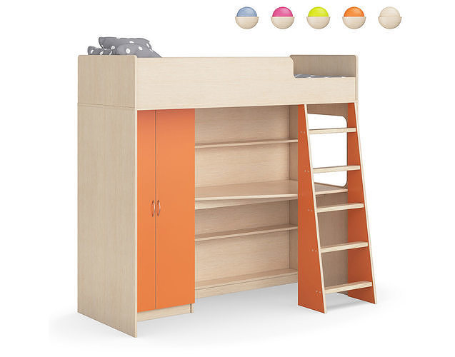 Legenda K37 childrens modular bed 3D model