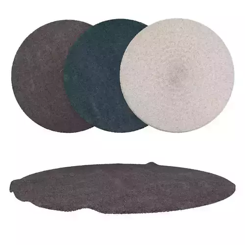 Round Rug Set 281