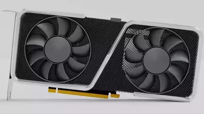 RTX 3060ti Model 3D model