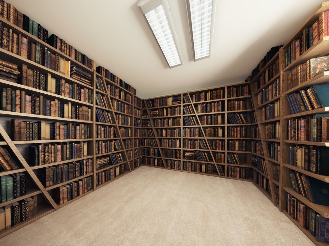 Mosque Abobaker interior design decoration 3D model_6