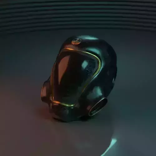 Sci-FI Helmet 3D model