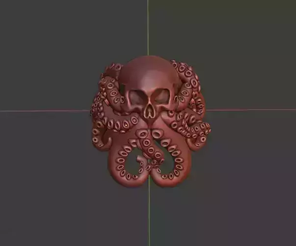 skull kraken ring 