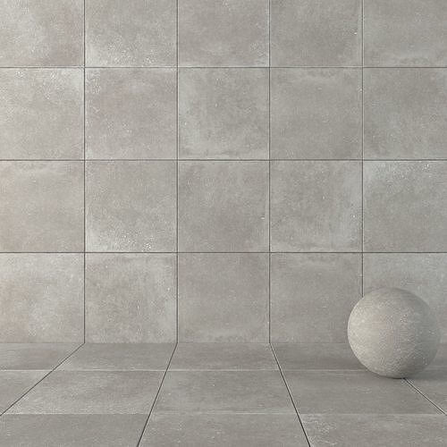 Flaviker Nordik Stone Ash 80x80 Texture