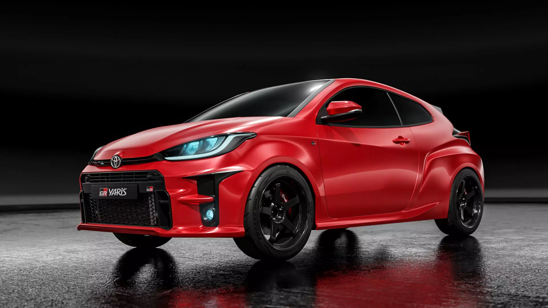 Toyota GR Yaris 3D model