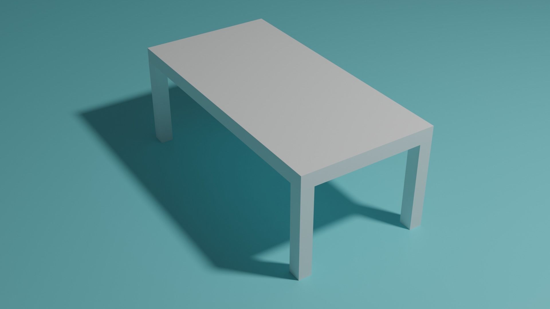 Kitchen collection table Free 3D model_1