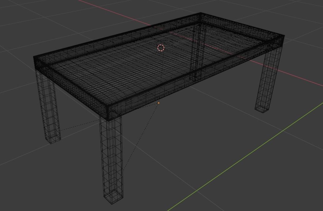 Kitchen collection table Free 3D model_9