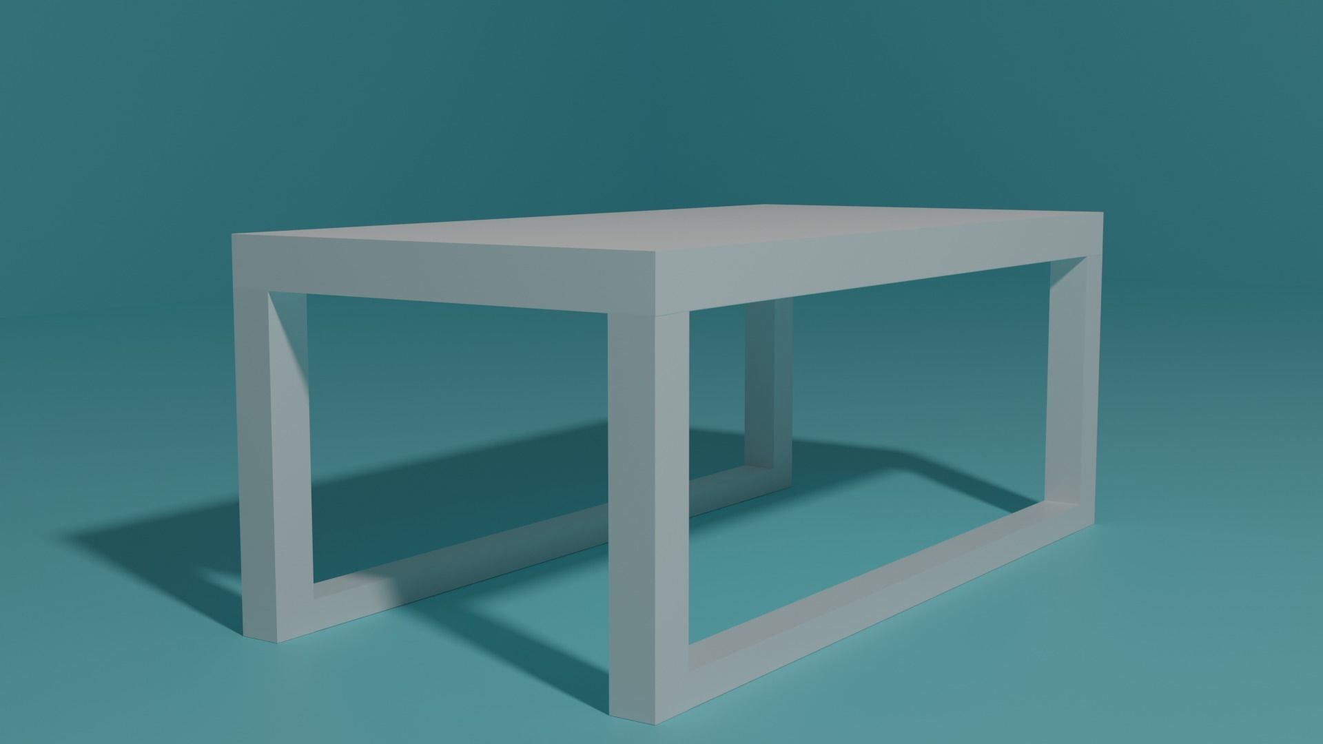 Kitchen collection table Free 3D model_2