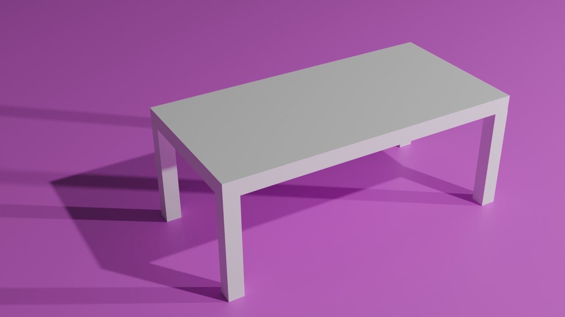 Kitchen collection table Free 3D model_4