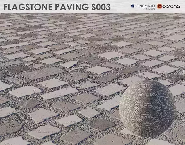 Flagstone Pavement - S003 - 8k Seamless Texture