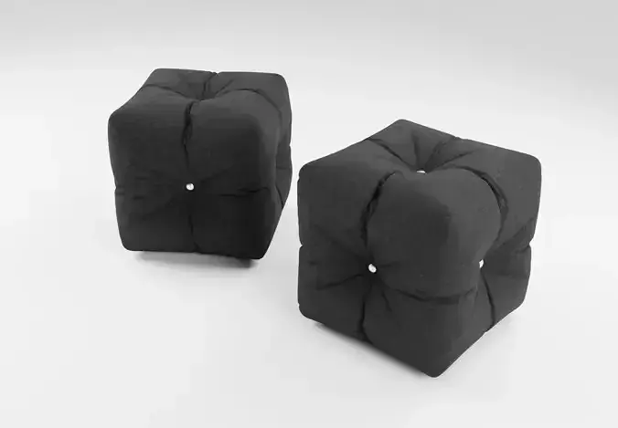Pouf - fabric