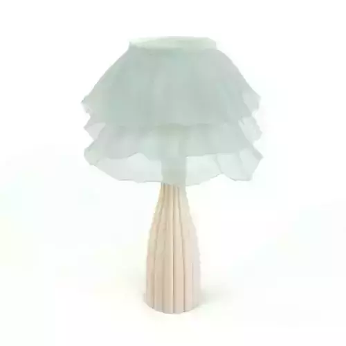 Skinny White Lamp