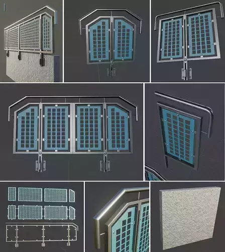 Modular Railing Set-3