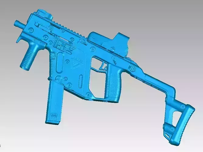 Real Kriss Vector Replica 3D Scan