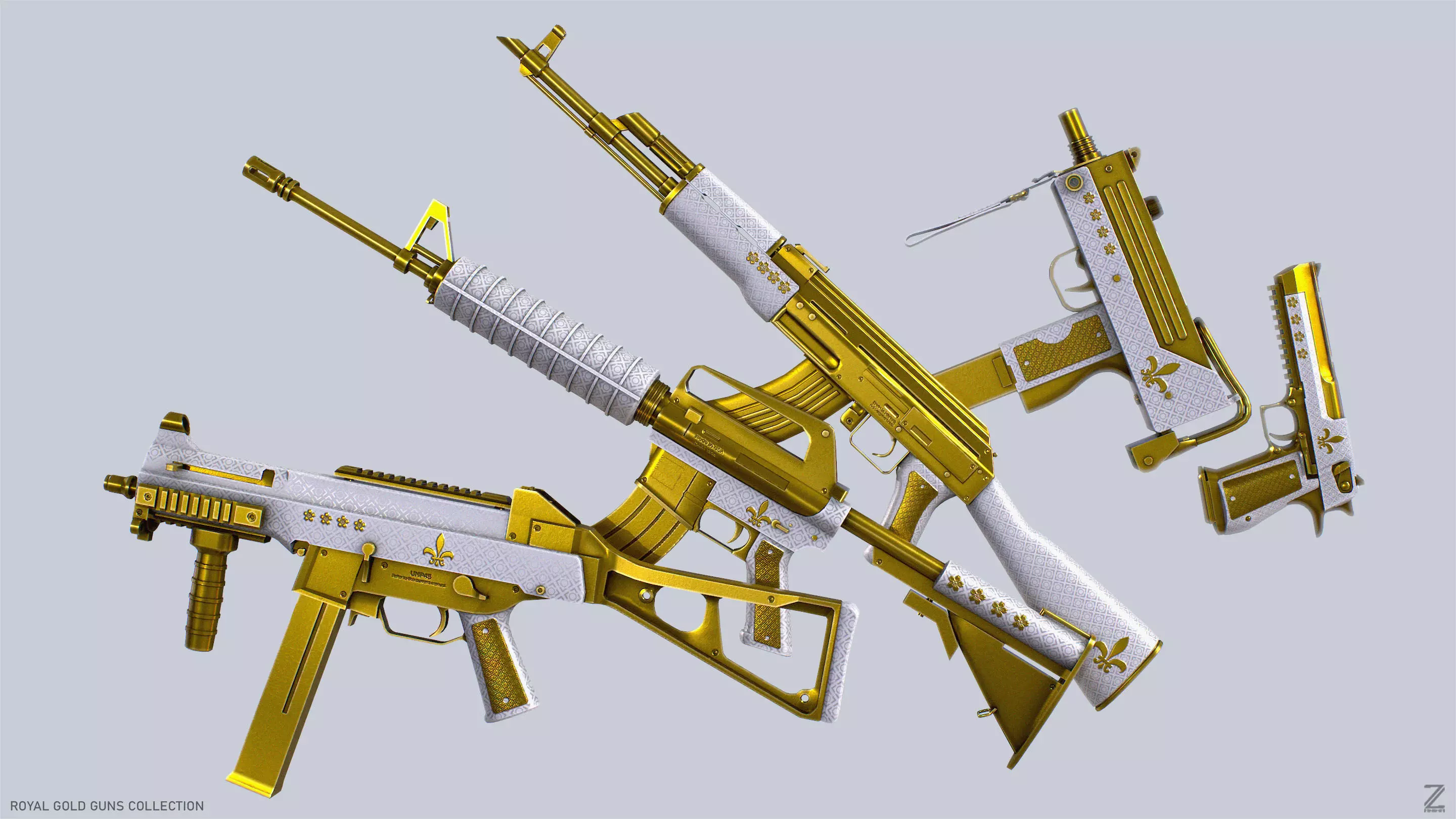 Royal Gold guns collection _0