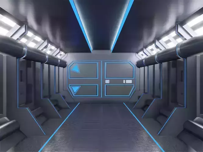 Interior Spaceship for Film