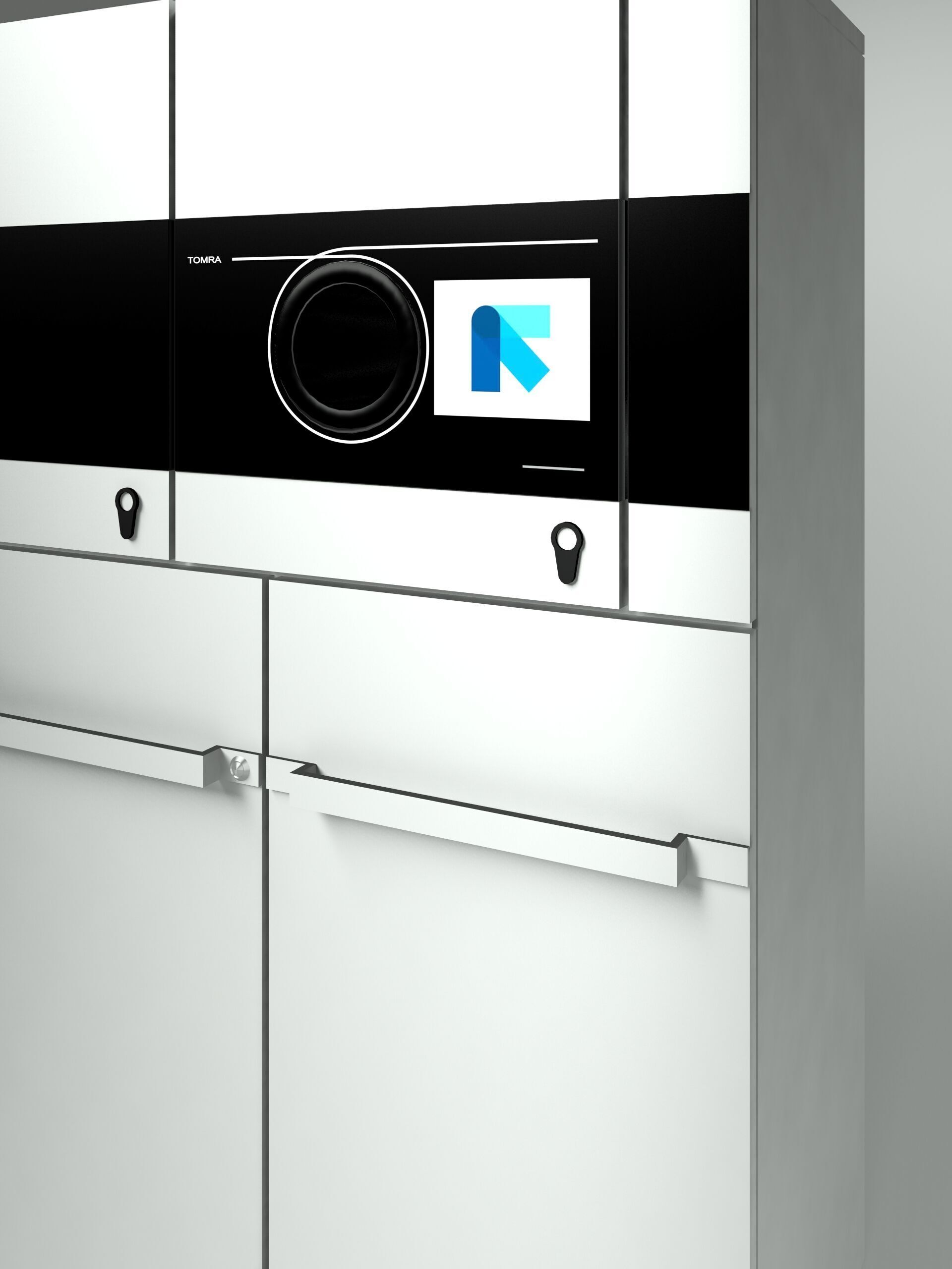 reverse vending machine Tomra T70 3D model_3