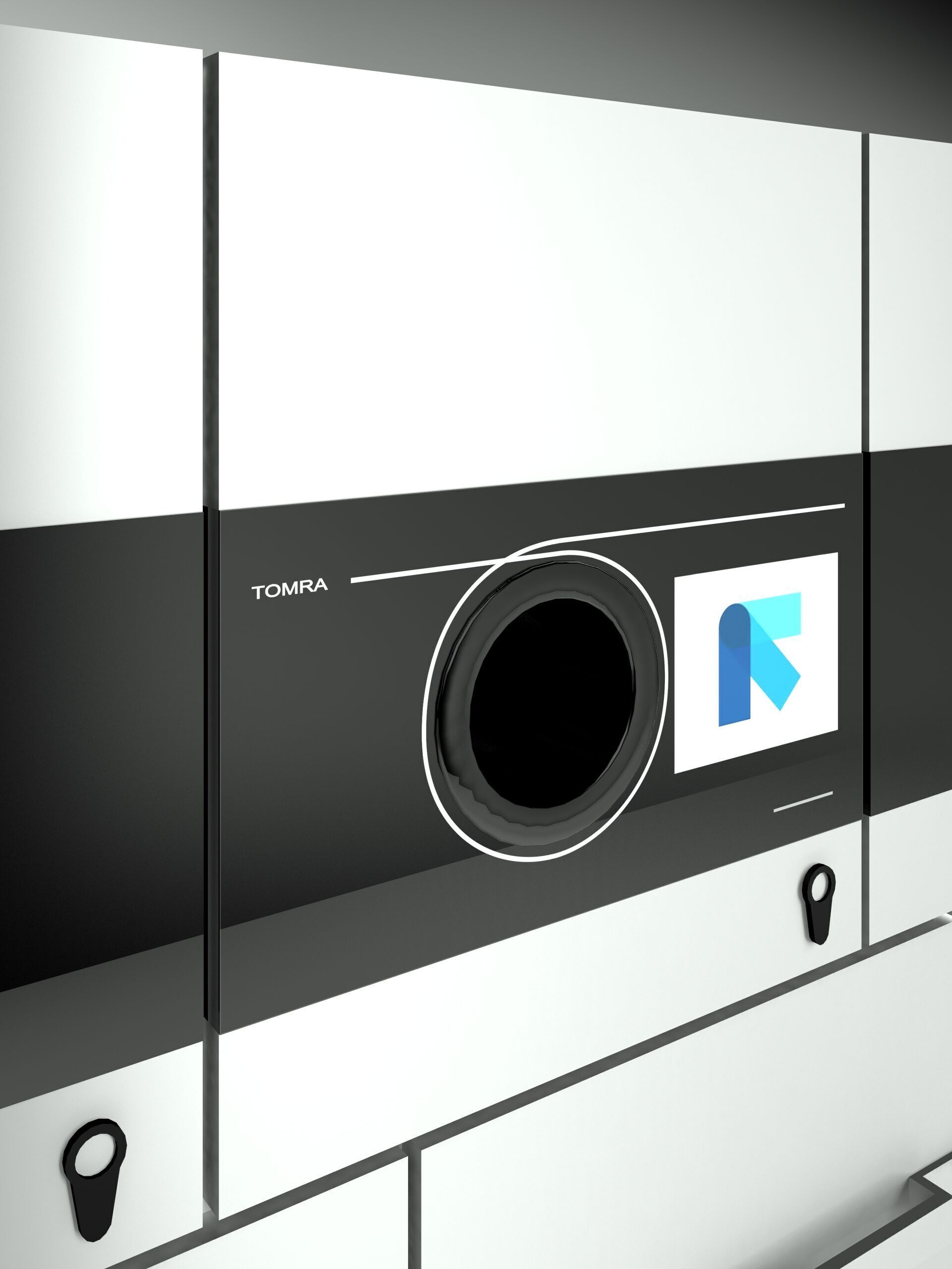 reverse vending machine Tomra T70 3D model_5