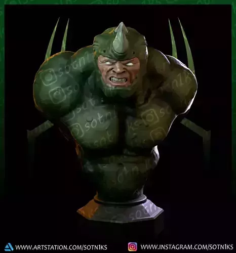 Rhino from Spider-man