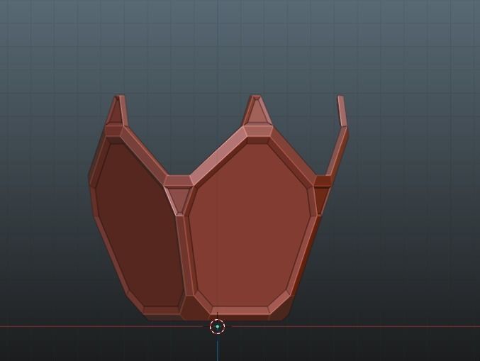 pot planter 100 mm  3D print model_8