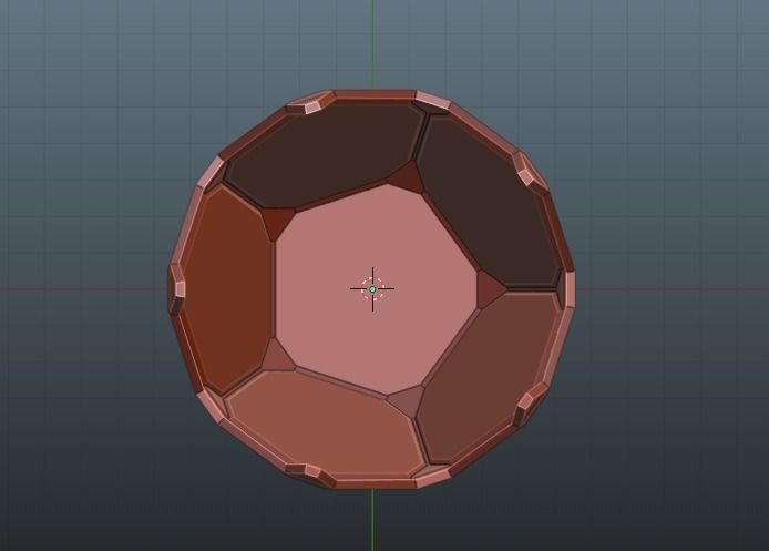 pot planter 100 mm  3D print model_10